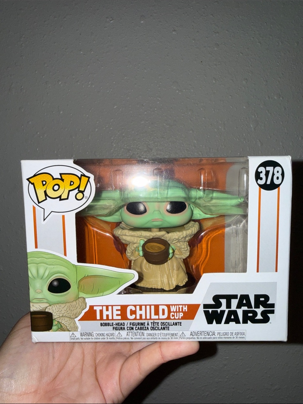 Funko Pop! Star Wars The Child Vinyl Figure - Green & Tan